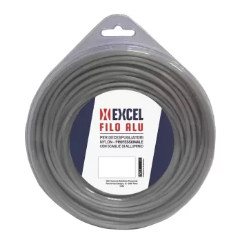 Filo Nylon Quadro Alu 3,0 Mm X 50 Mt Excel 09821