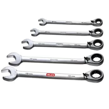Set Di 5 Chiavi Combinate A Cricchetto Reversibile Valex 1461473