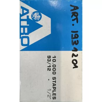 Graffette Atro Type 93/12 - 1/2" 10000pz