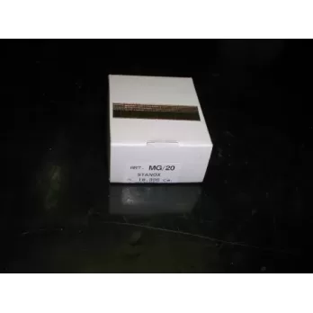 Kit Di 2 Scatole Da 18000 Pz Di Groppini Mg/20 Con Testa 0,8 X 20 Mm 