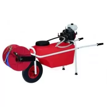 Carriola Aliseo Dl218 Sc Da 70 Lt Completa Di Lancia Da 60 Cm Con Rocchetto Avvolgitubo