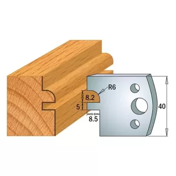 Coltelli Sagomati Sp 40x4 -cmt-