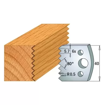 Coltelli Sagomati Sp 40 X 4 Cmt 690.077