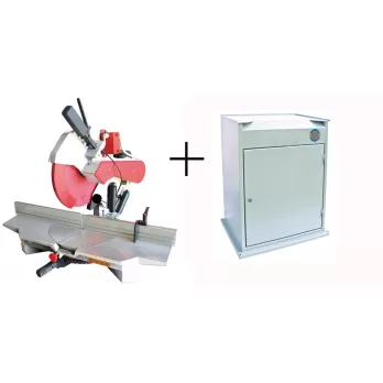Troncatrice Pegic Mod. Gp 350 Rt Completa Di Banco Aspirante