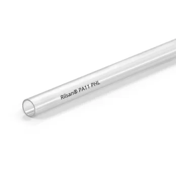Tubo In Rilsan Pa11 6 X 8 Mm Neutro Da 25 Mt Mebraplastik
