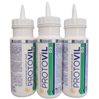 PROTOVIL D3 - KIT 3 PZ - Colla vinilica professionale per falegnameria