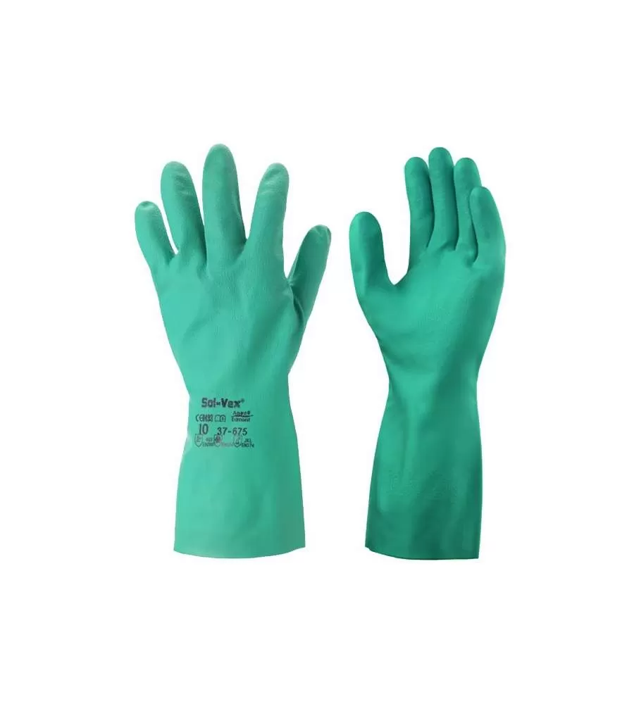 Guanti Nitrile Ansell Solvex Plus Tg.10 (10 Paia)