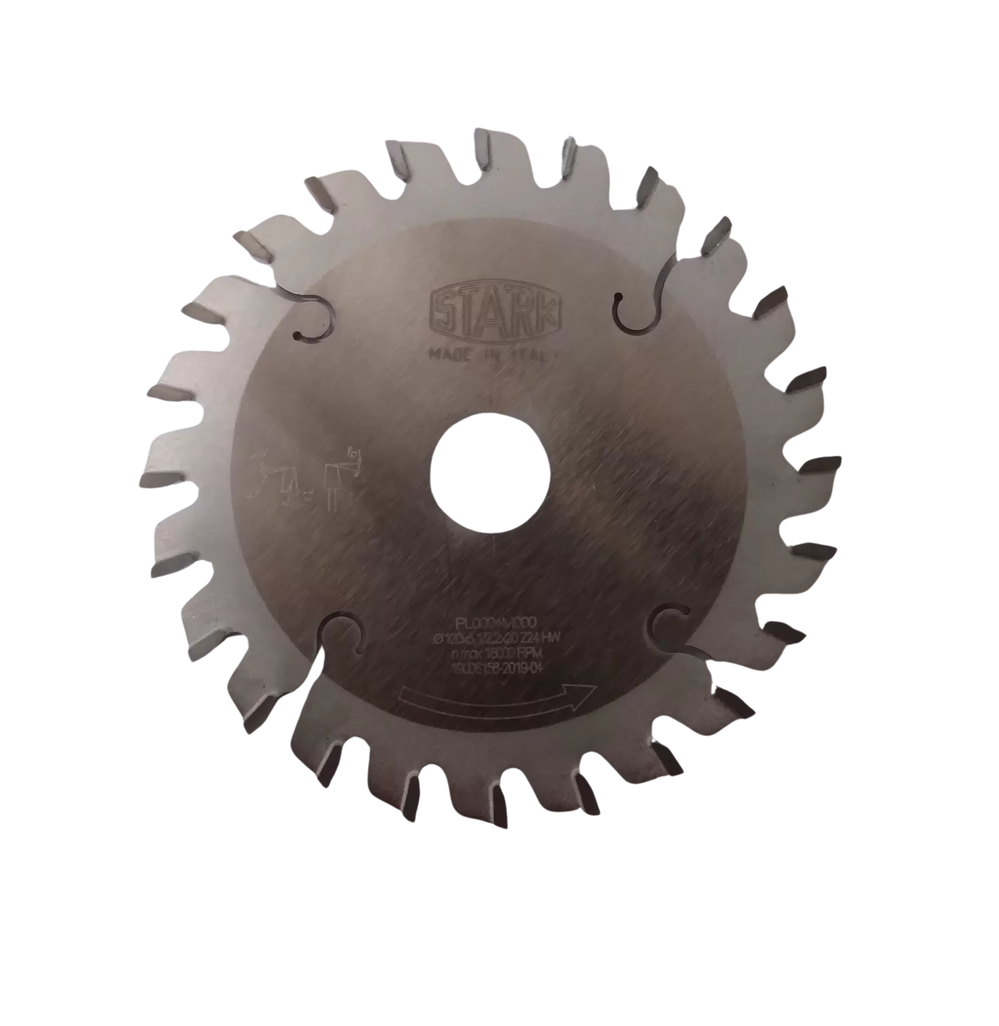 Incisore Conico 120 X 3,1 - 4,3 / 2,8 X 20 Z. 24 Stark