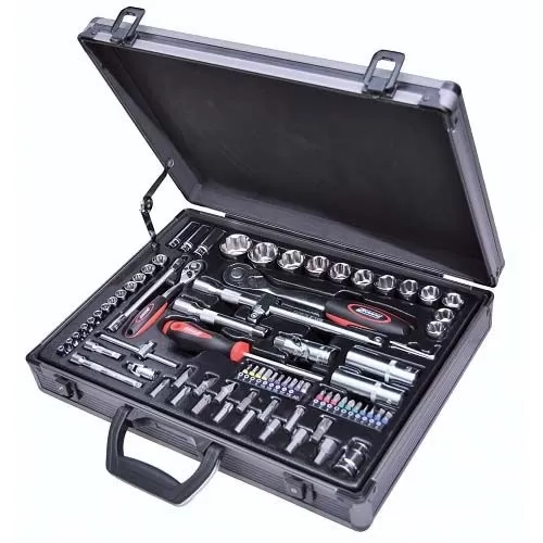 Valigia Ltf Con 81 Utensili Da 1/2 E 1/4