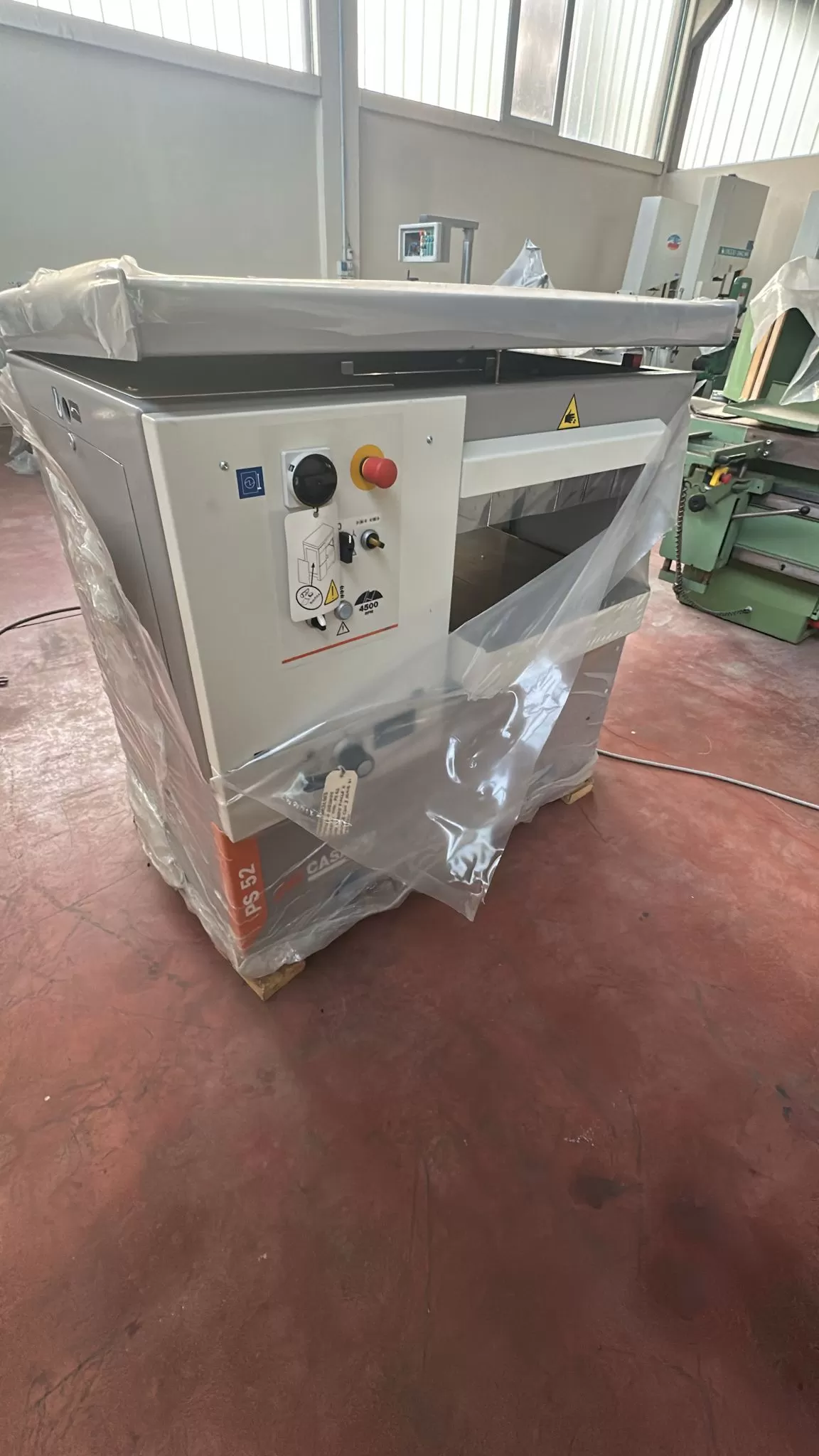 PIALLA SPESSORE SCM CASADEI PS52 CE con albero spiralato