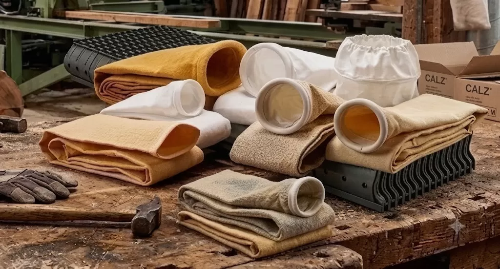 Maniche Filtranti Industriali Personalizzabili per Polveri e Fumi 