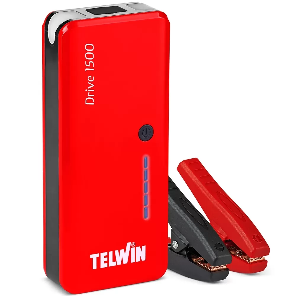 Avviatore E Power Bank Portatile Telwin Drive 1500