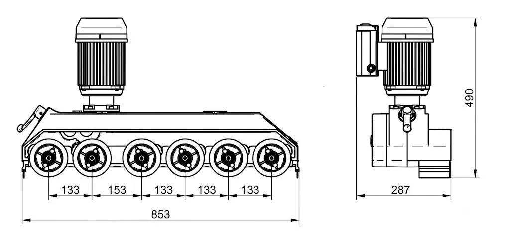 Trascinatore Maggi Steff 2068 - 11220501
