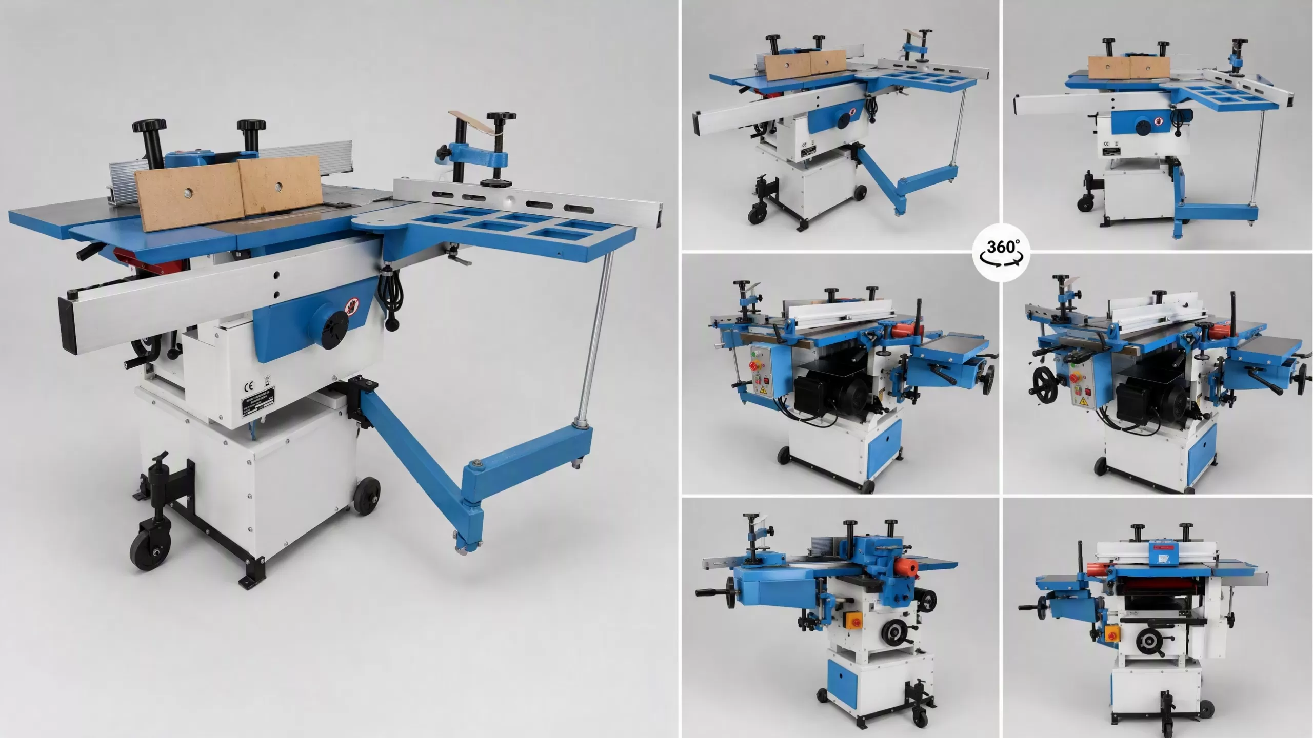 Combinata 6 Lavorazioni Pialla Filo Spessore 250 Mm Uc250