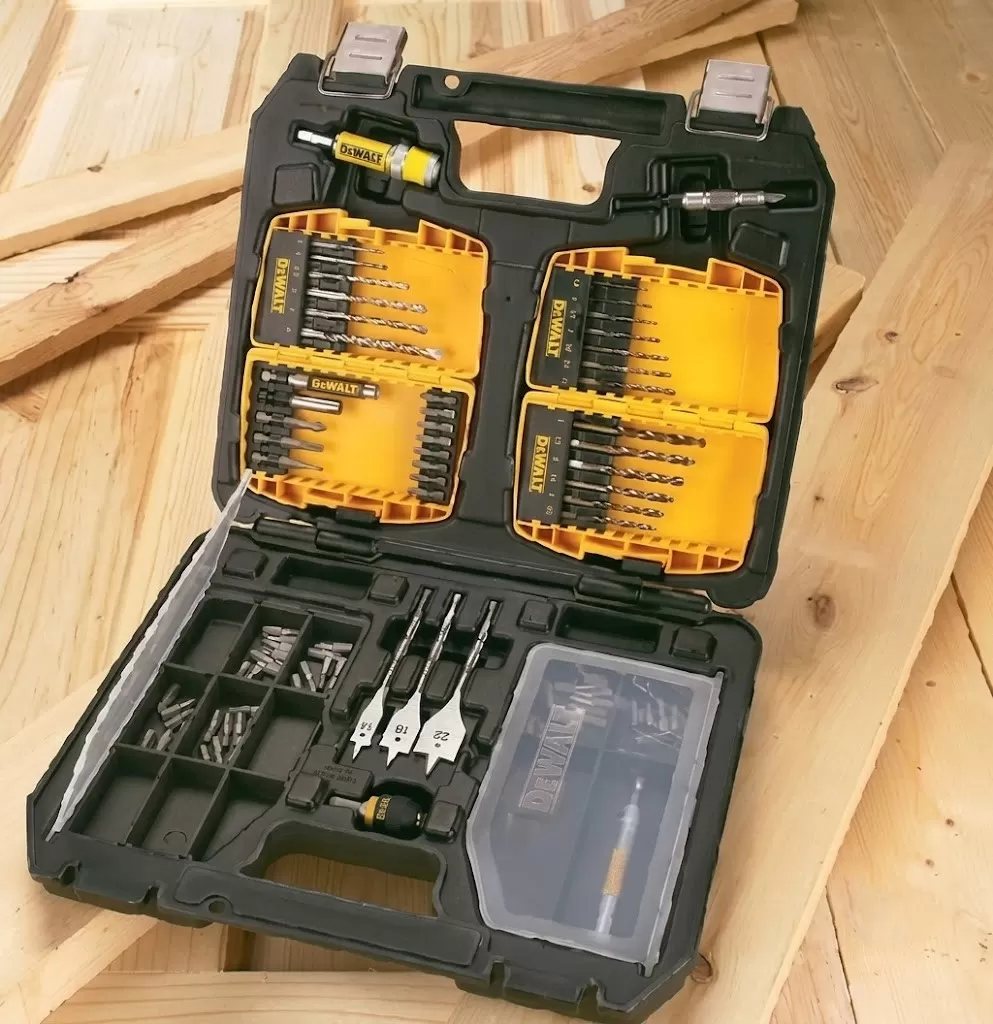 Set di punte e punte elicoidali in valigetta Maxisafe XXL DeWalt DT9296-QZ