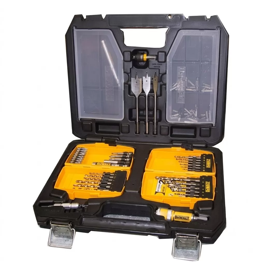 Set di punte e punte elicoidali in valigetta Maxisafe XXL DeWalt DT9296-QZ