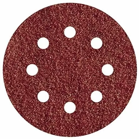 Set Di 100 Dischi In Velcro Abraon &oslash; 125 Mm G.80