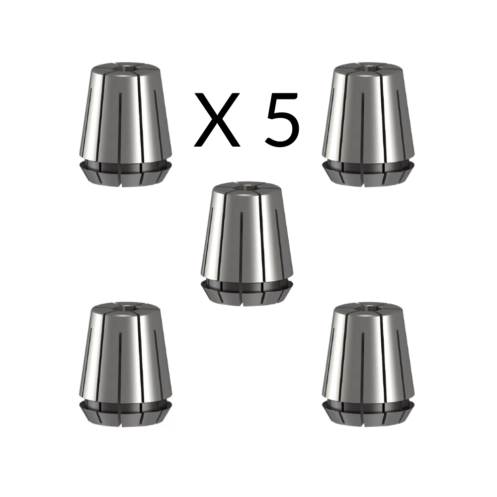 Set di 5 Pinze Elastiche da 10/12/14/16/18/20 Mm