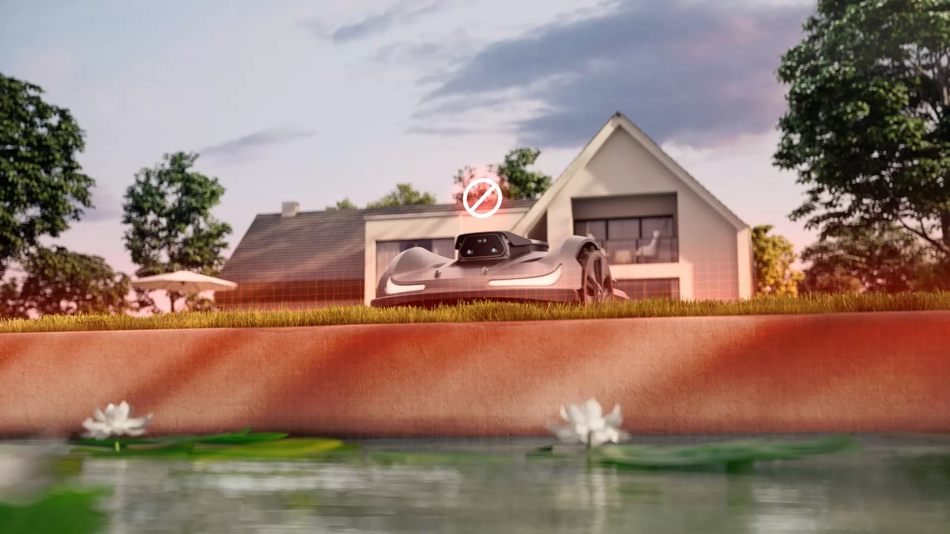 Robot tagliaerba Sunseeker X3 - 800 m&sup2;